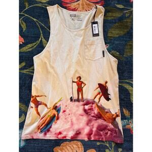 NWT Men's Pullin Graphic Tank Top Size Small